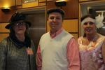 Fairbrother, Cunetto, and Graham at Gatsby Gala by Mississippi State University Libraries