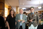 Lynda Graham, Stephen Cunetto, and TJ Müller at the 2022 Gatsby Gala by Mississippi State University Libraries