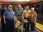 Dave, Elliott, Chip and Mary in Museum