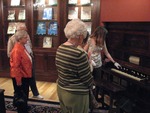 Jessica Ramage Leads Tour of Museum by Mississippi State University Libraries