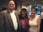 Jeff Barnhart, Sue Keller and Virginia Tichenor
