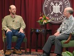 Reffkin Interviews Eggers by Mississippi State University Libraries