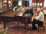 Thompson and Leyland in Mini-Concert by Mississippi State University Libraries