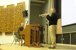 Barnhart at MSU Dr. Brown's Music Class by Mississippi State University Libraries