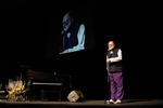 Jasen On stage by Mississippi State University Libraries