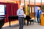 Jeff Barnhart and Chip Templeton at the First Session of the Ragtime and Jazz Festival Events by Mississippi State University Libraries