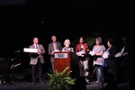 Cunetto, Templeton, Coleman, Graham, Fairbrother, Chiles, and Archer at the 2016 Festival by Mississippi State University Libraries