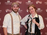 Motes and Stratton at Gatsby Gala 2017 by Mississippi State University Libraries