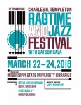 Charles H. Templeton Ragtime and Jazz Festival with Gatsby Gala 2018
