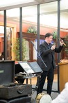 Josh Duffee at the Saturday program of the  2022 Templeton  Ragtime and Jazz Festival