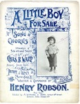 A Little Boy For Sale by C. A. Baldwin,