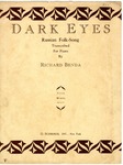 Dark Eyes by Richard Benda