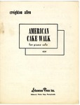 American Cake Walk