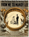 When the Parson Hands the Wedding-Band From Me To Mandy Lee by Arthur Lange