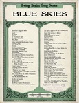 Blue Skies by Irving Berlin