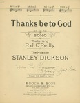 Thanks Be To God by Stanley Dickson