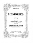 Memories by Egbert van Alstyne