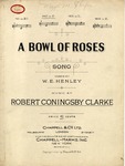 A Bowl Of Roses by Robert Coningsby Clarke