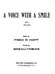 A Voice with a Smile by Fred R. Hoff