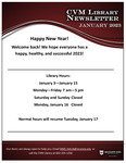 January 2023 CVM Library Newsletter