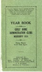 Year book for girls' home demonstration clubs, Mississippi 1924 by Ellaine Massey