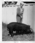 Billy Sutton and Berkshire hog