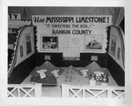 Mississippi limestone display