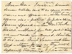 Ida H. Grant to Ma, [March 6? 1893] [Incomplete?] by Ida Honoré Grant