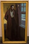 Oil-On-Canvas Portrait of Abraham Lincoln