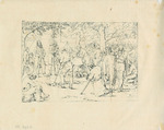 Prayer in Stonewall Jackson's Camp (from Confederate War Etchings)