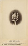 Vignette Bust Portrait of Mary Todd Lincoln by Edward Anthony