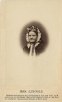Vignette Bust Portrait of Mary Todd Lincoln
