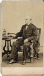 Seated Portrait of Salmon P. Chase by Alexand er Gardner and Philp and Solomons