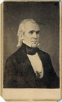 Portrait of James K. Polk by E. and H. T. Anthony and Brady's National Portrait Gallery