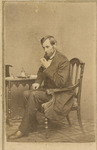 Brady's Candid Photograph of Seated Abraham Lincoln by Edward Anthony and Mathew Brady