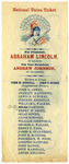 Lincoln and Johnson Republican Ticket for 1864
