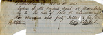 Check from Peleg Clarke Jr. to J. B. Chandeler, February 26, 1862