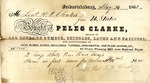 Bill, Peleg Clarke, Jr. to H. P. Clinton, May 24, 1862