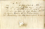 Invoice, Peleg Clarke Jr. to the United States, May 1862