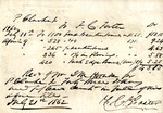 Invoice, F. C. Foster to Peleg Clarke Jr., July 21, 1862