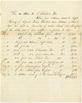 Bills of Lumber, Wilson Barstow on Behalf of the U.S. Army to Peleg Clarke Jr., 1862