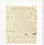 Memorandum of Accounts Against U.S. Government for Property Delivered to it's Officers and By Them Taken, General Stephens, 9th Army Corps Order to B. F. Porter,  Claim for Payment by Peleg Clarke, 1862