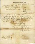 Letter, G. Sibley to Peleg Clarke Jr., December 5, 1863