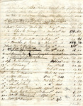 Receipts of Major Braxton & Wallace for Bills left for 1866 Collection, Peleg Clarke Jr. Legal Claims, 1866