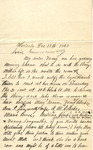 Letter, Peleg Clarke Jr. to Francis Clarke Briggs, December 13, 1893