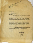 Letter, Unknown to Hon. Daniel Fish, May 27, 1914