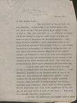 Letter, Hugh McLellan to Richard L. Hoxie, May 20, 1916