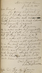 Letter, Simon Cameron to General George H. Thomas, June 10, 1865 by Simon Cameron
