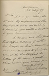 Letter, Gideon Welles to James s. Petrie, February 13, 1871 by Gideon Wells