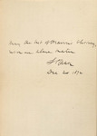 Letter, Samuel P. Chase to unknown, December 20, 1872